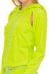 Luli Fama Glow Baby Glow  HOODIE Jacket